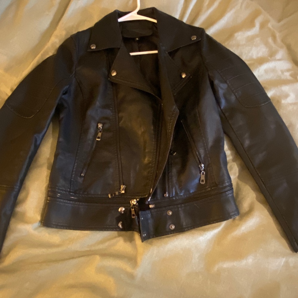 Leather jacket